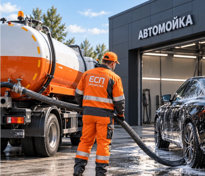 Доставка воды на автомойки